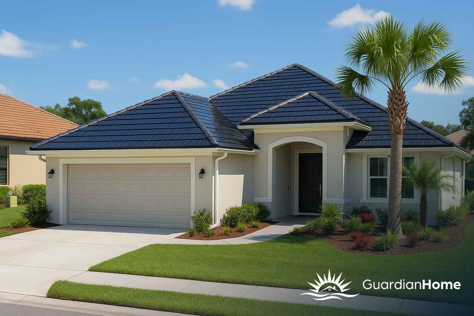 solar roof tiles shingles guardianhome